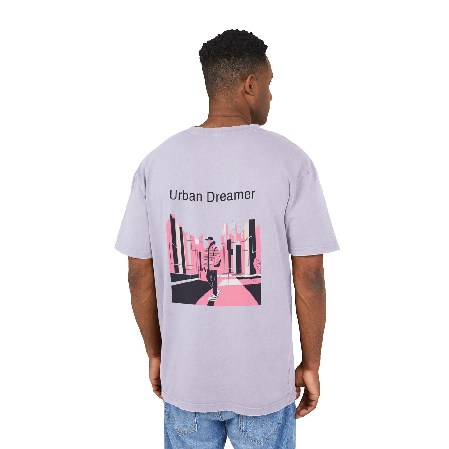 Men's Acid Washed Oversize Tee