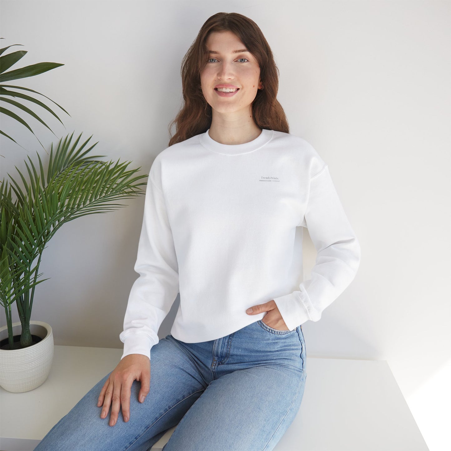 Sweatshirt - Unisex Heavy Blend - White