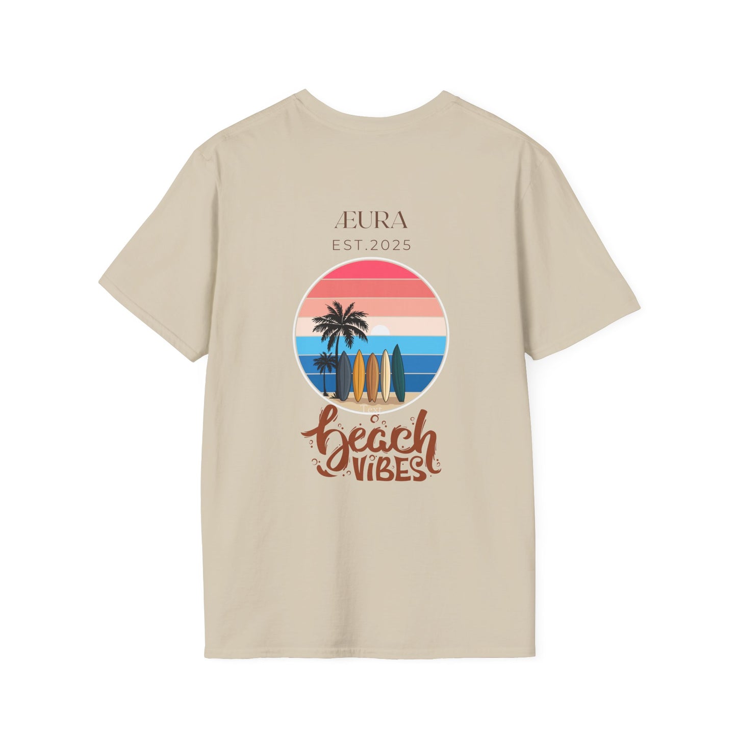Beach Vibes Unisex Softstyle T-Shirt