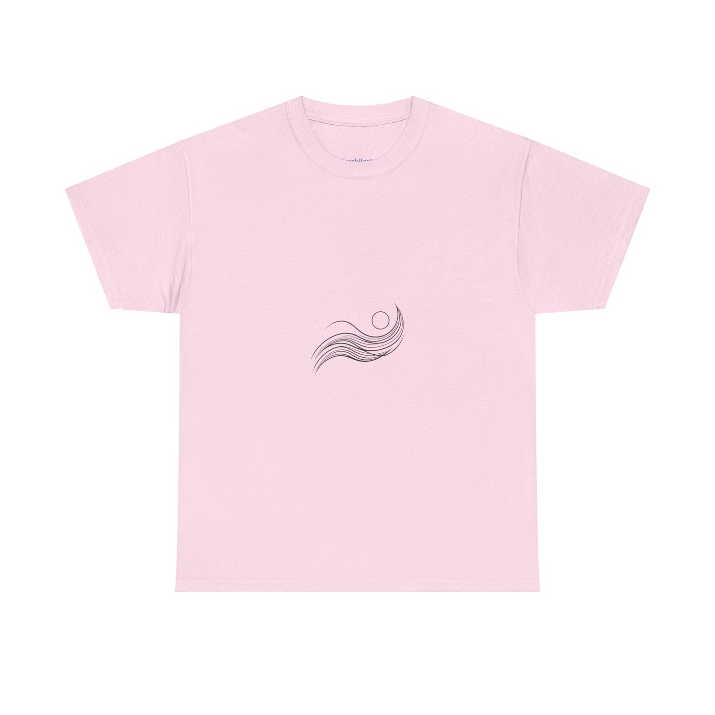 Unisex Heavy Cotton Tee - Light Pink