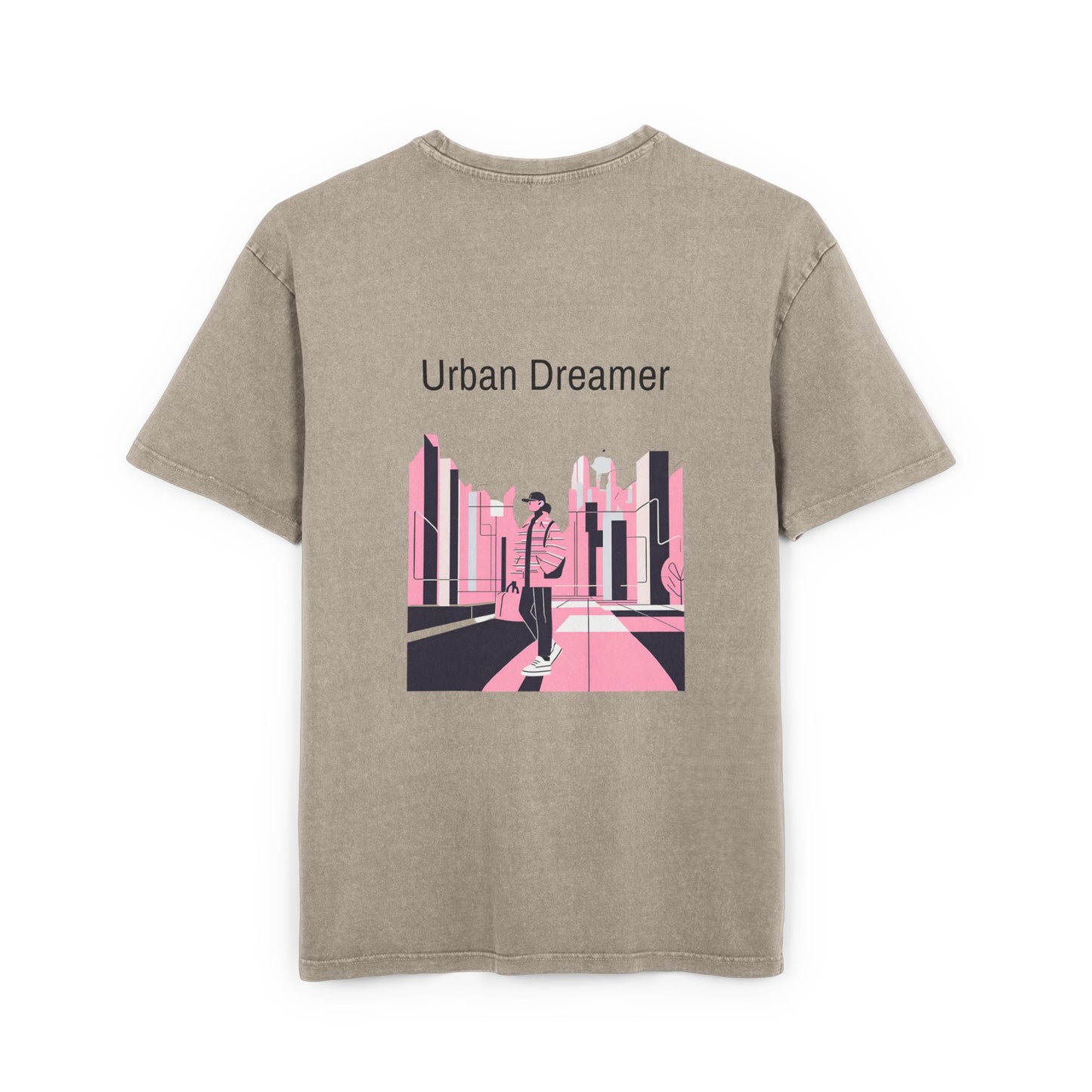 Men's Acid Washed Oversize Tee