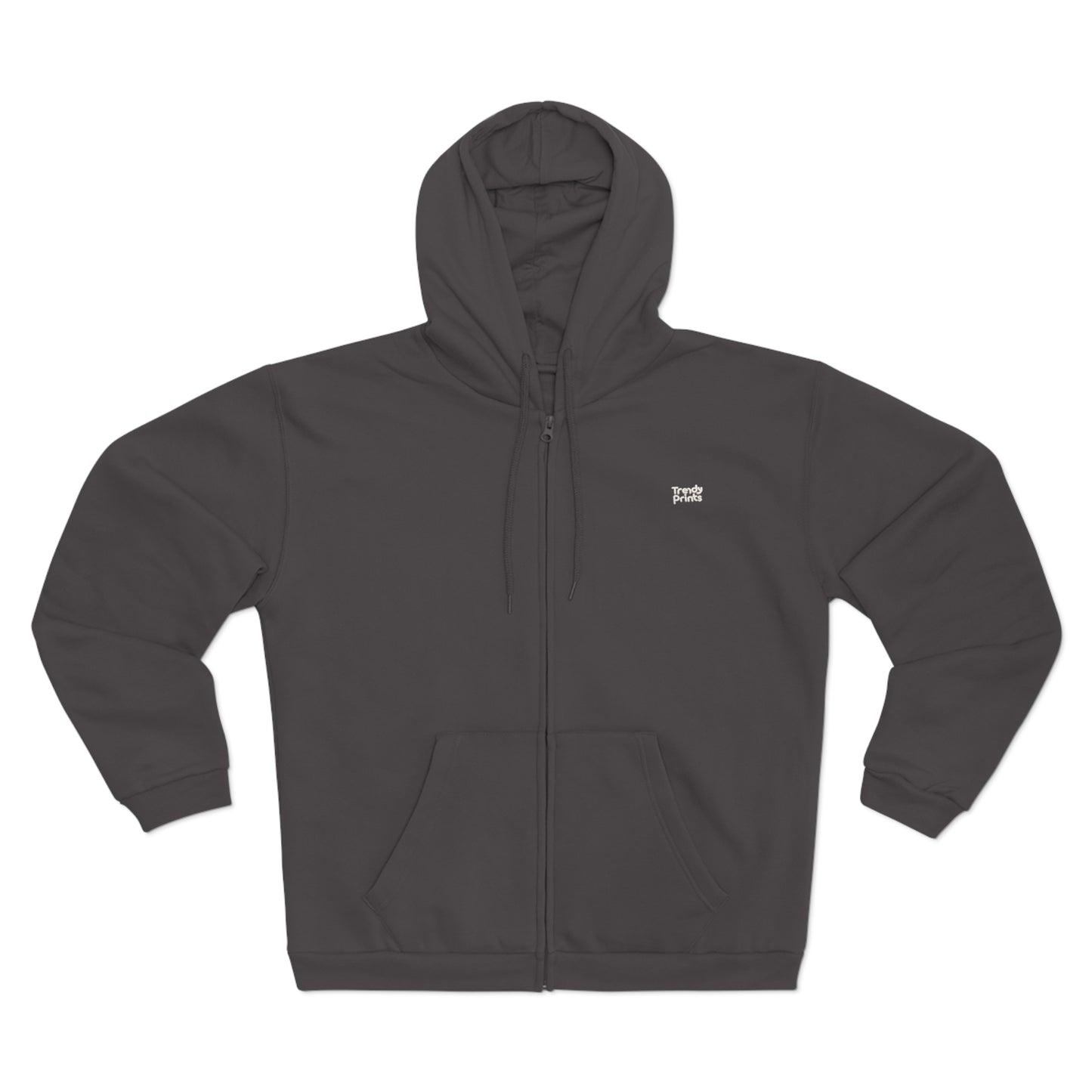 Unisex Sweatshirt mit Kapuze und Reißverschluss (Anthracite)
