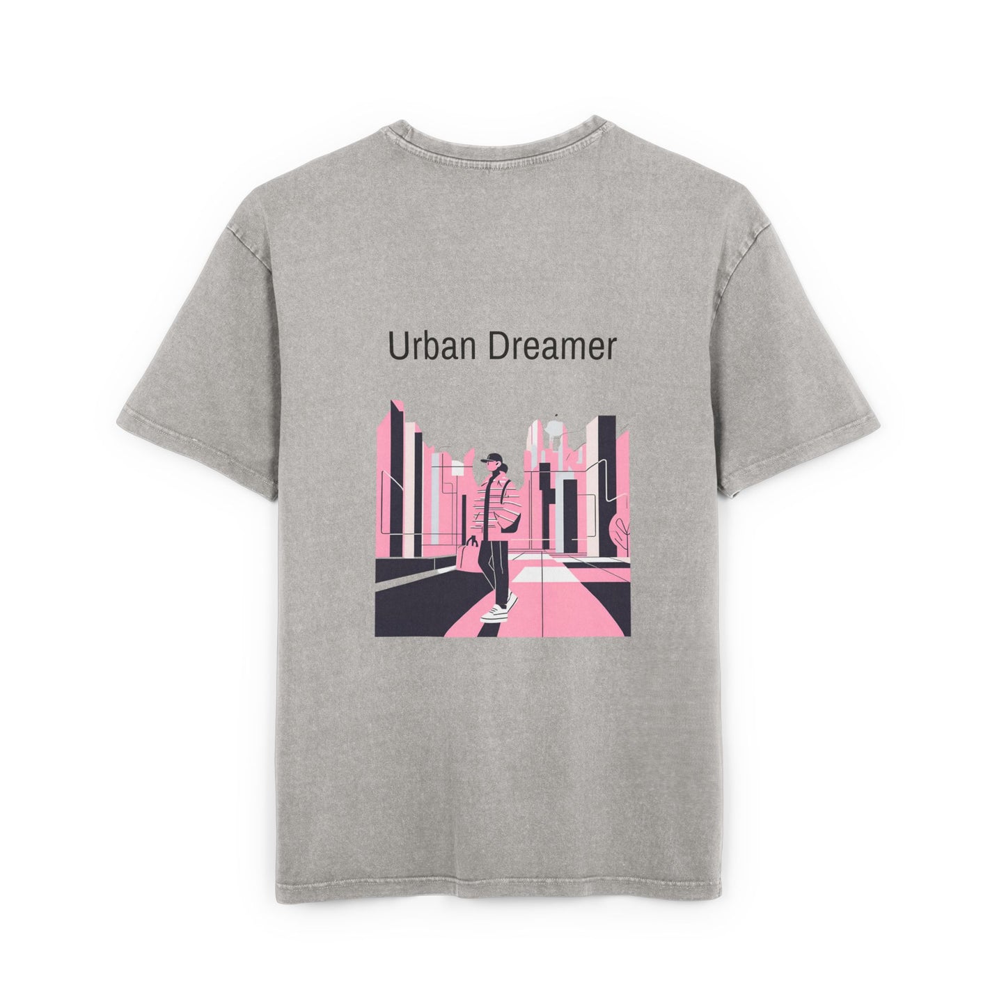 Men's Acid Washed Oversize Tee