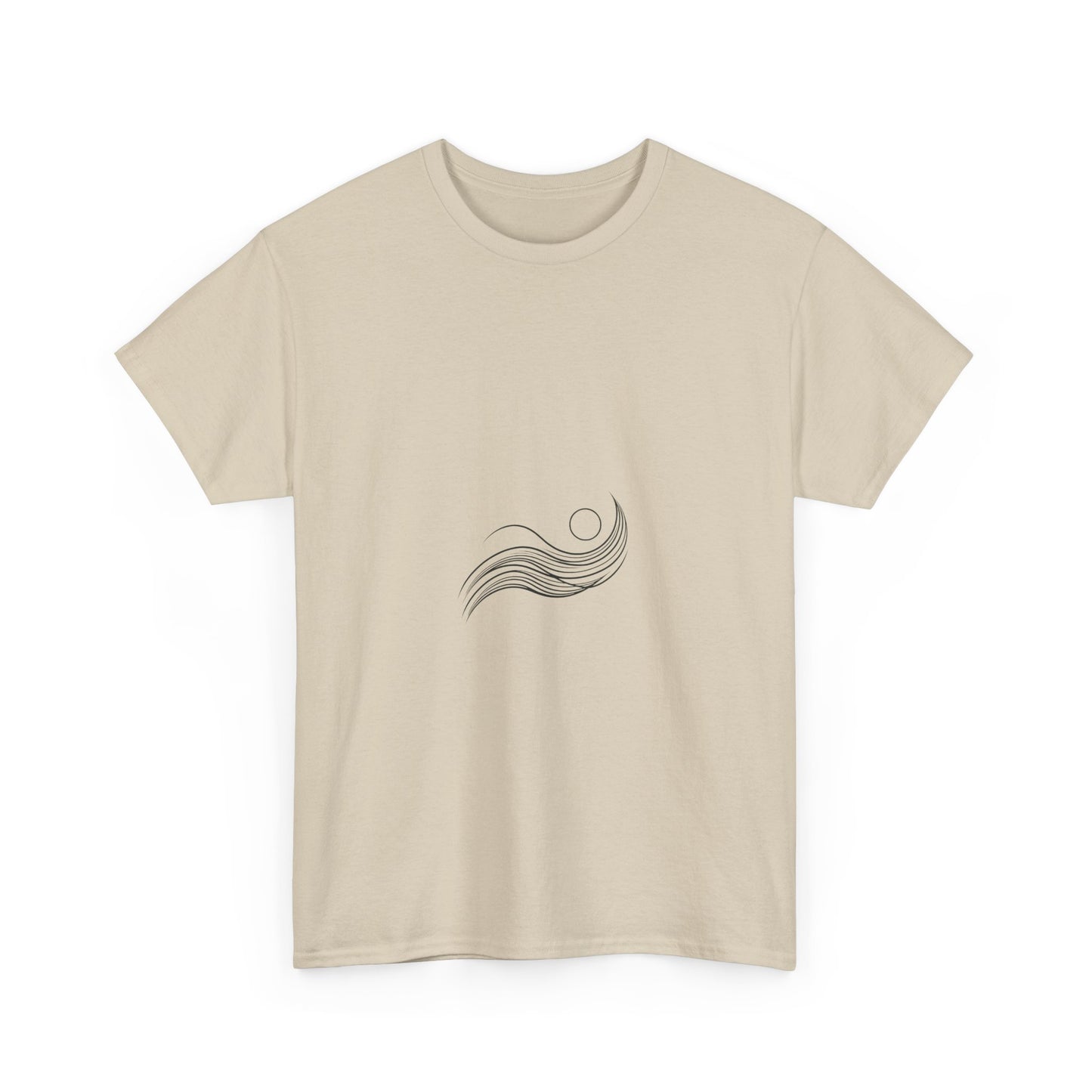 Unisex Heavy Cotton Tee - Sand
