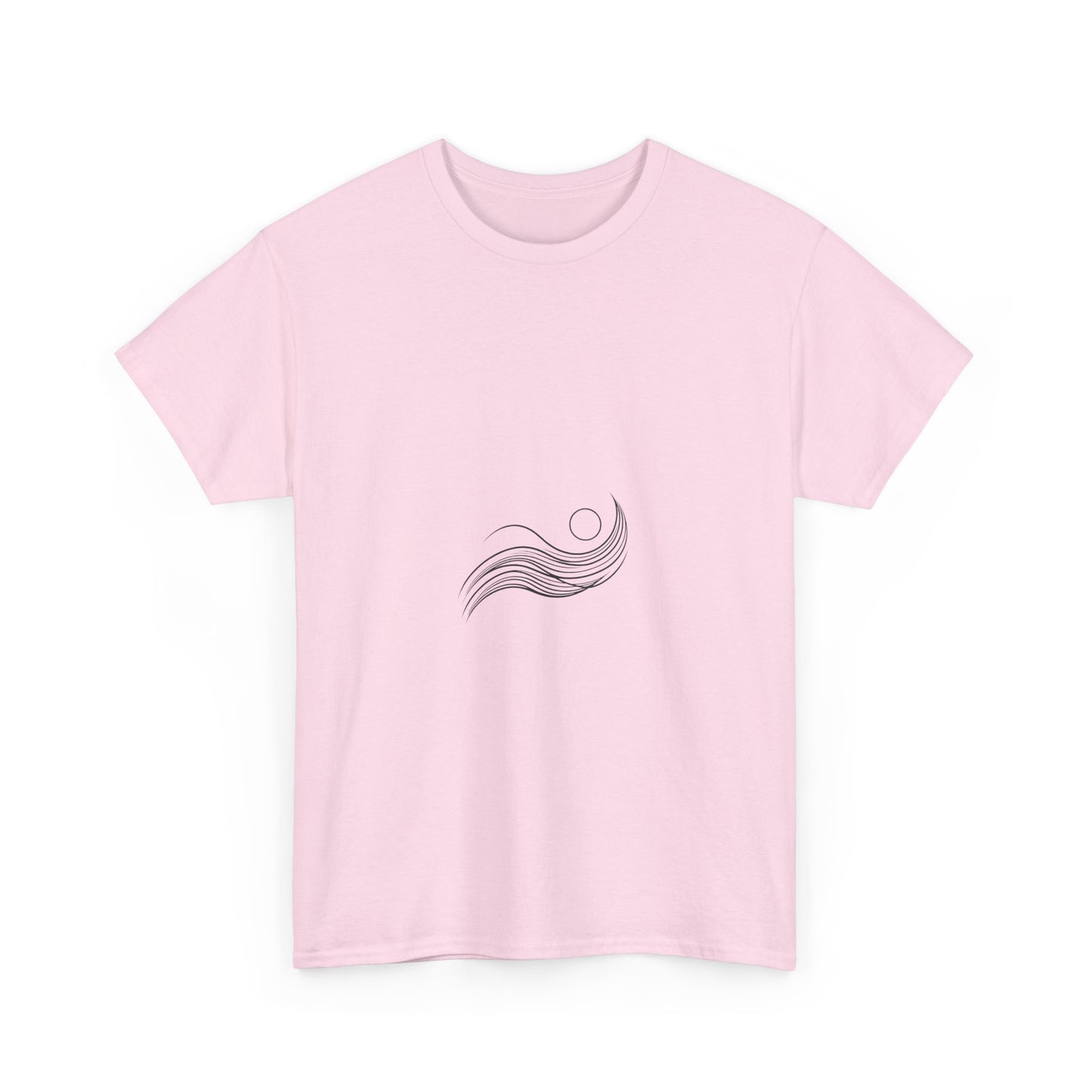 Unisex Heavy Cotton Tee - Light Pink
