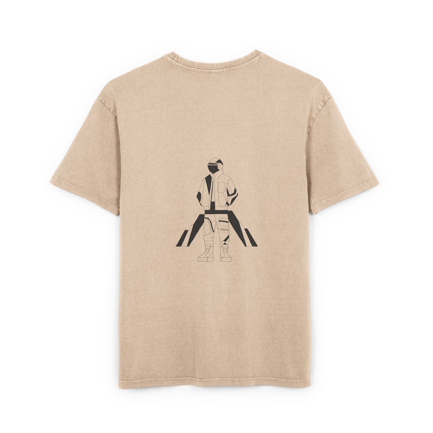 Men's Acid Washed Oversized Tee