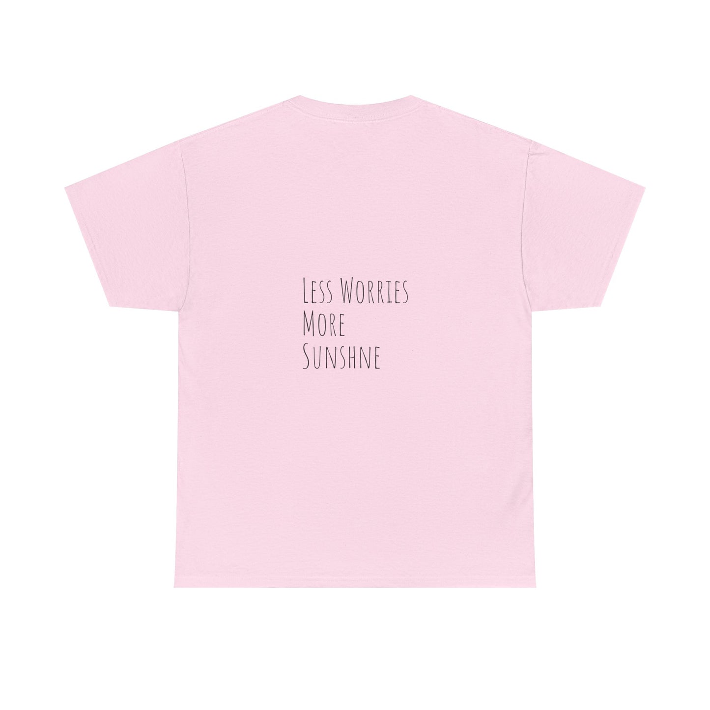 Unisex Heavy Cotton Tee - Light Pink