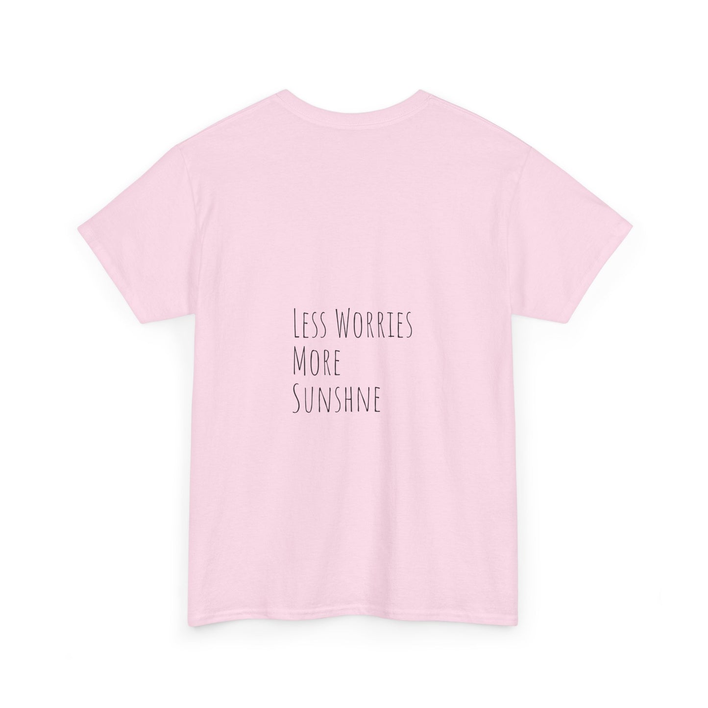Unisex Heavy Cotton Tee - Light Pink
