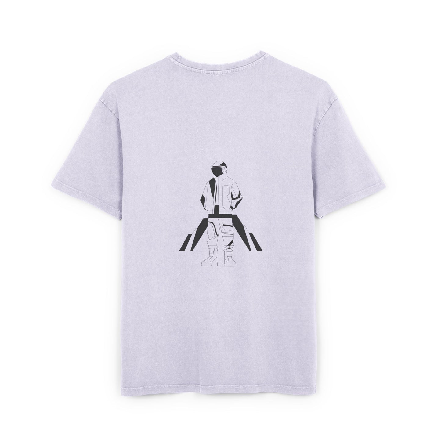 Men's Acid Washed Oversized Tee