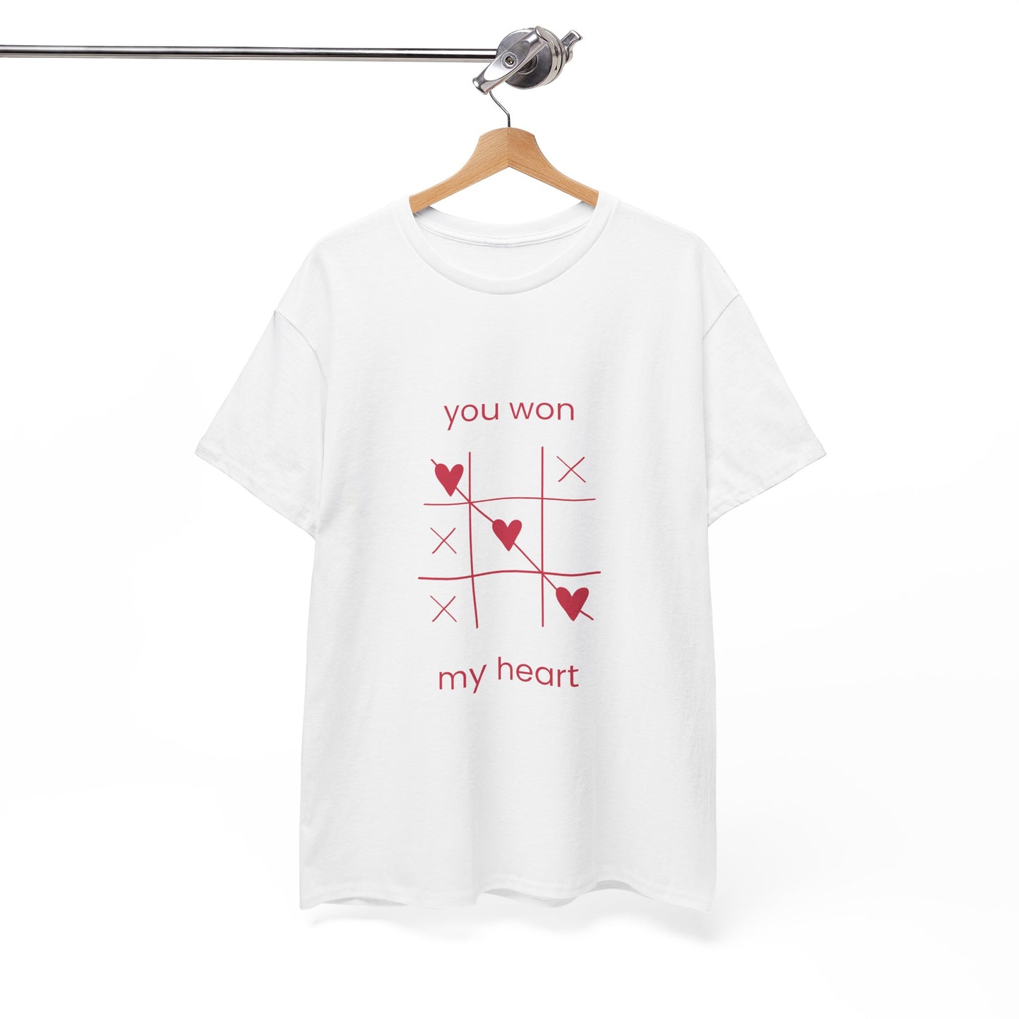 You Won My Heart Unisex Heavy Cotton Tee