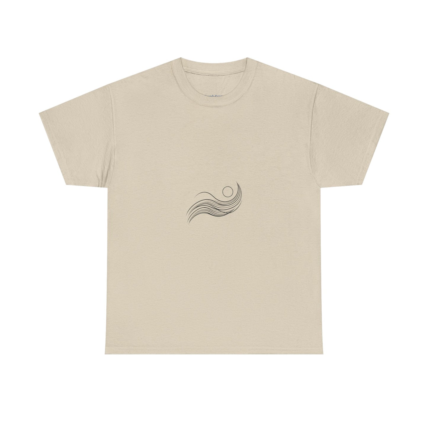 Unisex Heavy Cotton Tee - Sand