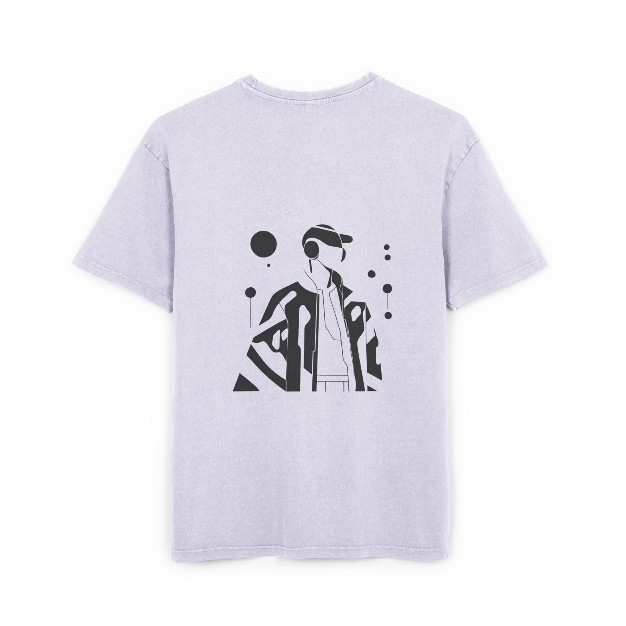 Men's Acid Wash Oversized Tee