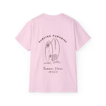 Unisex Cotton Tee - Summer Vibes T-Shirt
