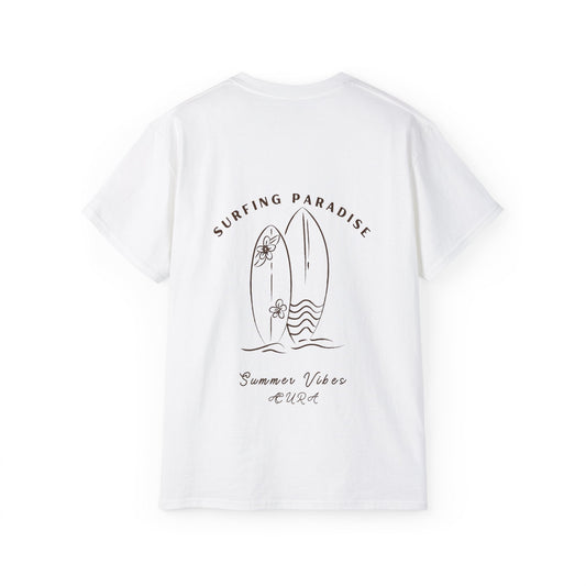 Unisex Cotton Tee - Summer Vibes T-Shirt