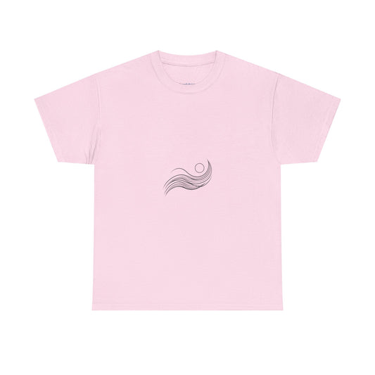 Unisex Heavy Cotton Tee - Light Pink
