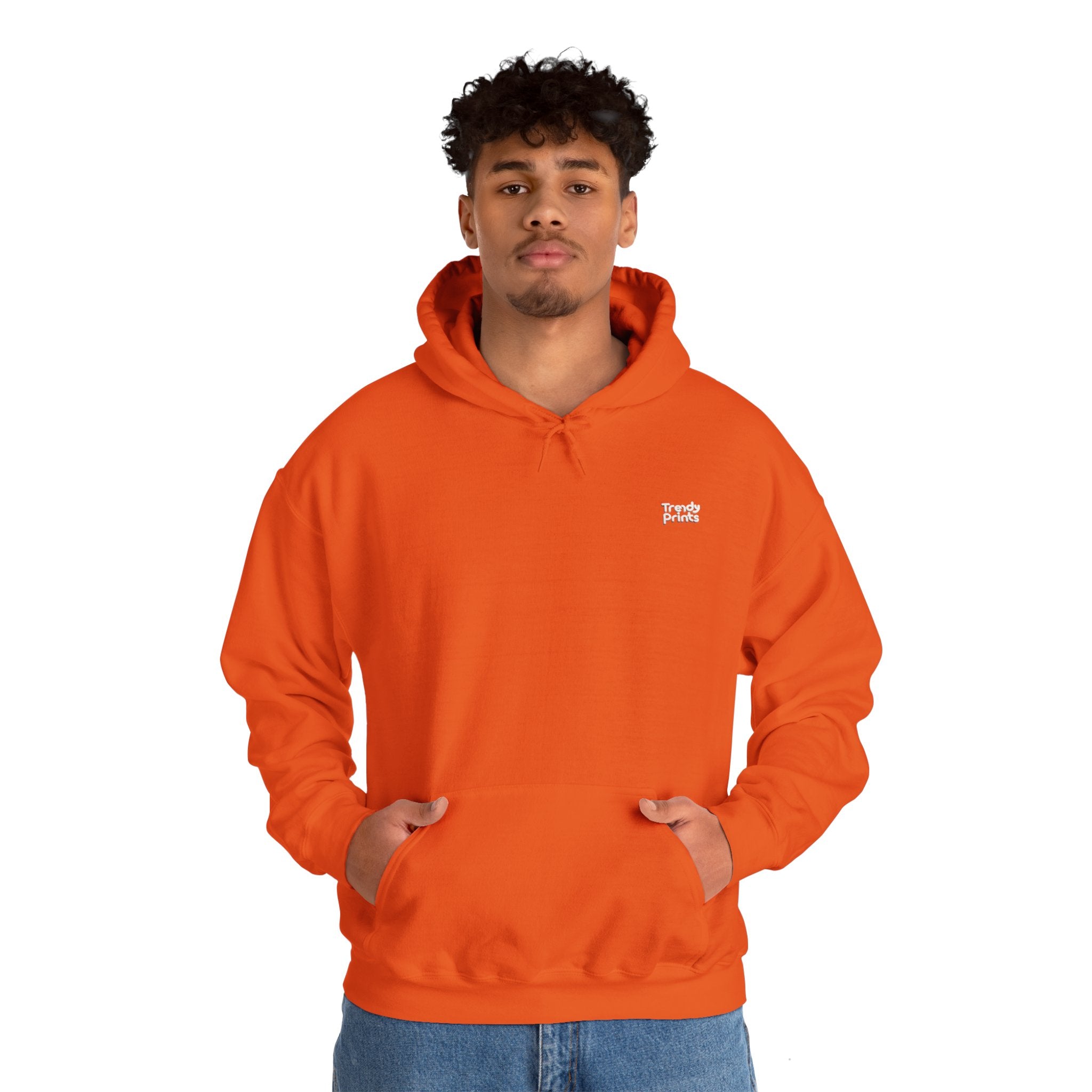 Unisex Hoodie Orange