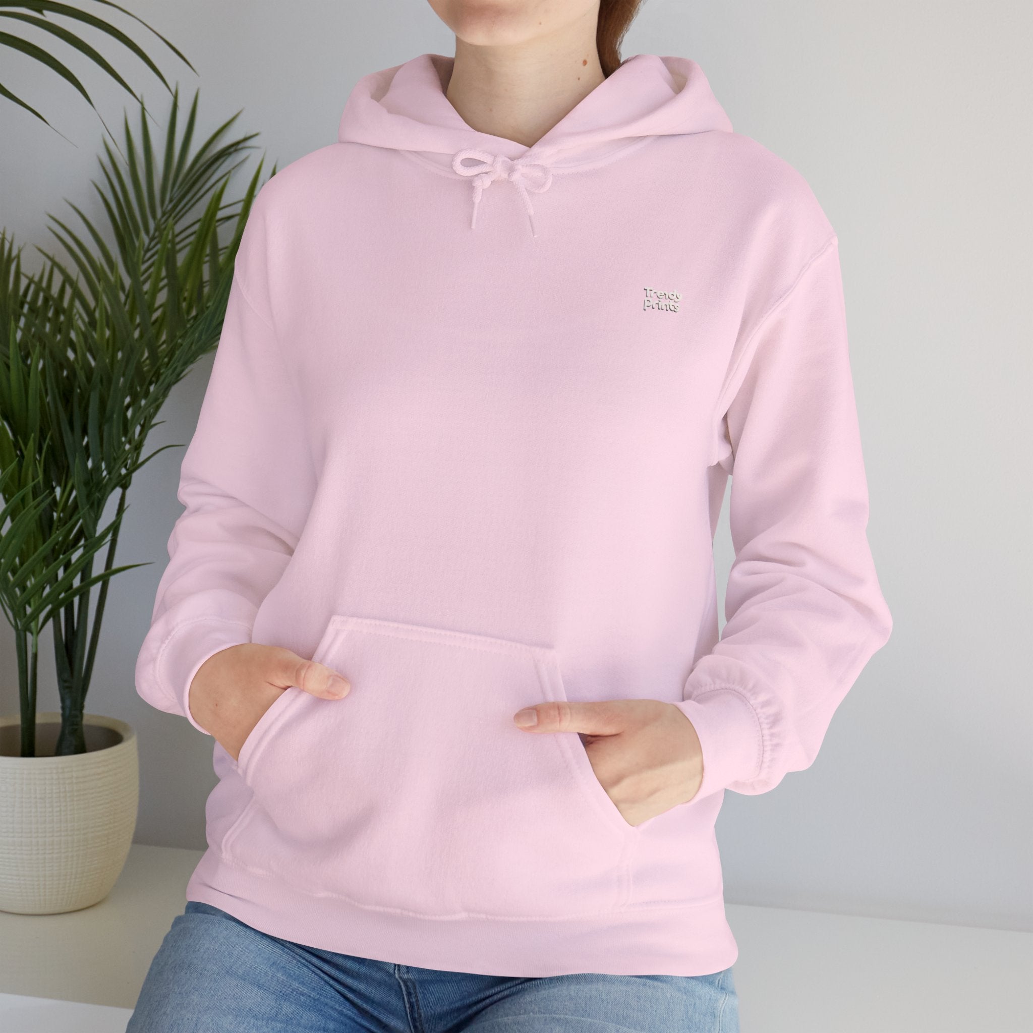 Unisex Hoodie Light Pink