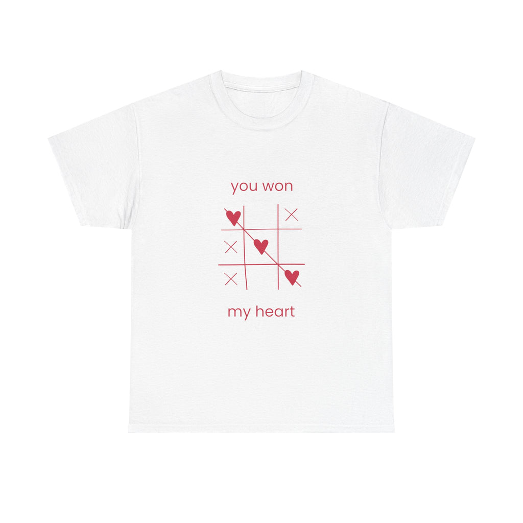 You Won My Heart Unisex Heavy Cotton Tee