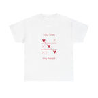 You Won My Heart Unisex Heavy Cotton Tee