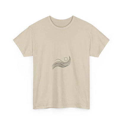 Unisex Heavy Cotton Tee - Sand