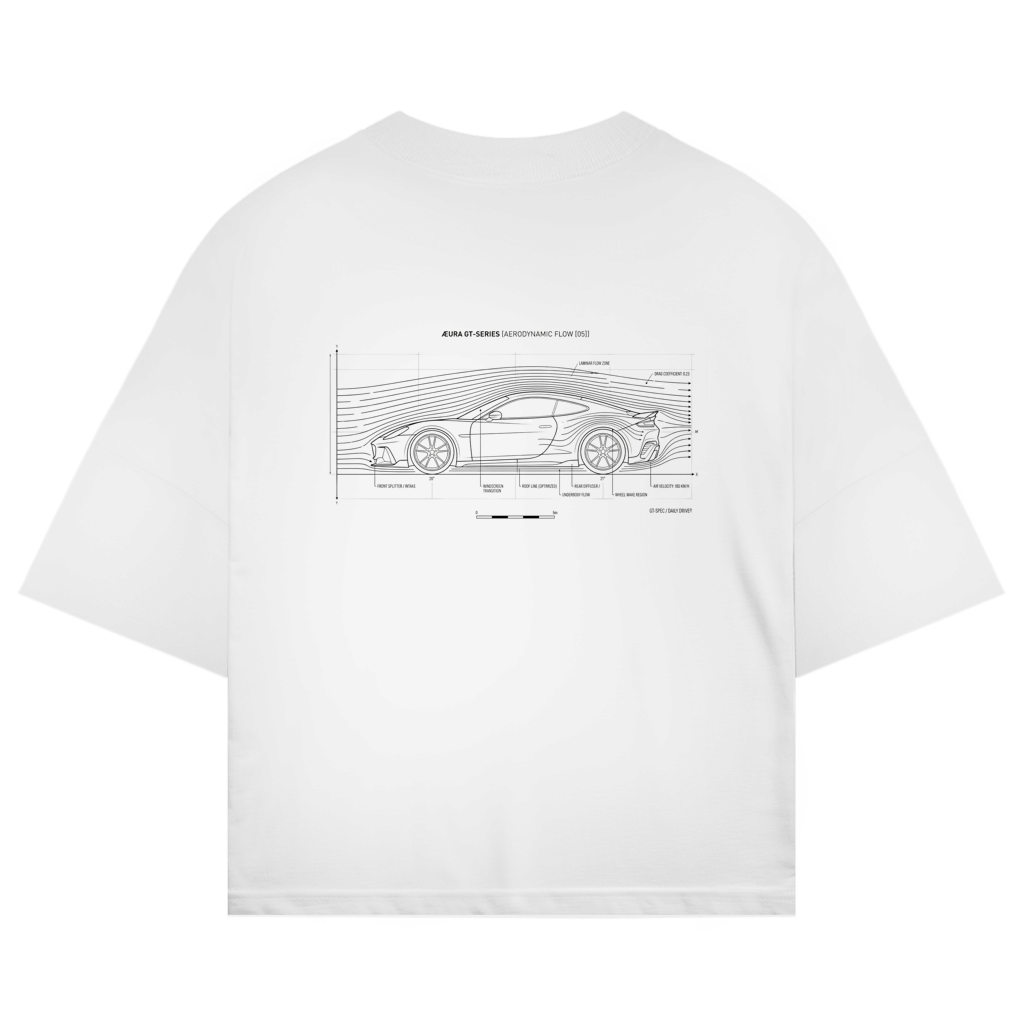 ST/ST Oversize T-Shirt ÆURA 01 – AERODYNAMIC FLOW [05] | 240G ORGANIC GT-SERIES