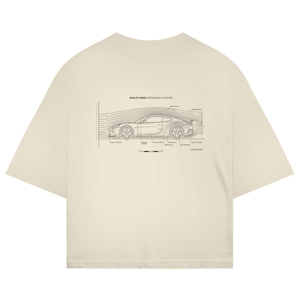 ST/ST Oversize T-Shirt ÆURA 01 – AERODYNAMIC FLOW [05] | 240G ORGANIC GT-SERIES