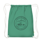 Bio-Turnbeutel High Altitude in Sage Green mit dunklem Abzeichen