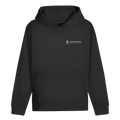 Hoodie Höhenlage in Black – Vorderseite mit Todtnauberg-Koordinaten