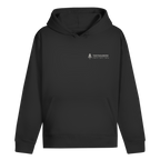 Hoodie Höhenlage in Black – Vorderseite mit Todtnauberg-Koordinaten