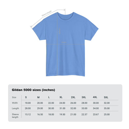 Relaxed Unisex Tee - Carolina Blue