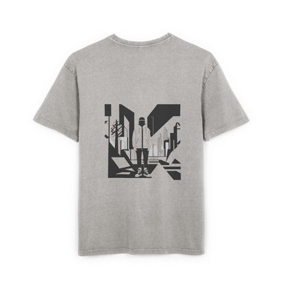 Men's Acid Washed Oversize Tee