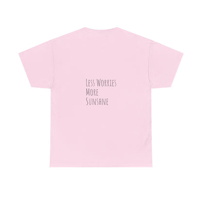 Unisex Heavy Cotton Tee - Light Pink