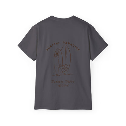 Unisex Cotton Tee - Summer Vibes T-Shirt