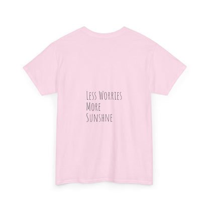 Unisex Heavy Cotton Tee - Light Pink