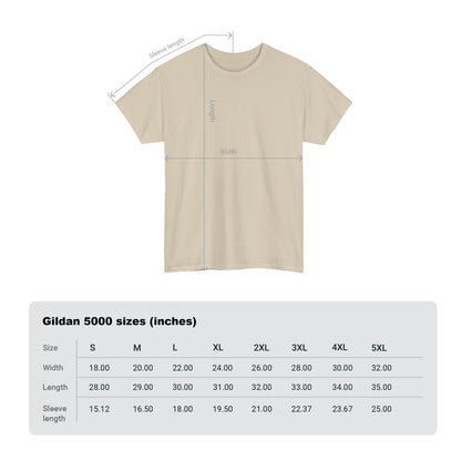 Unisex Heavy Cotton Tee - Sand