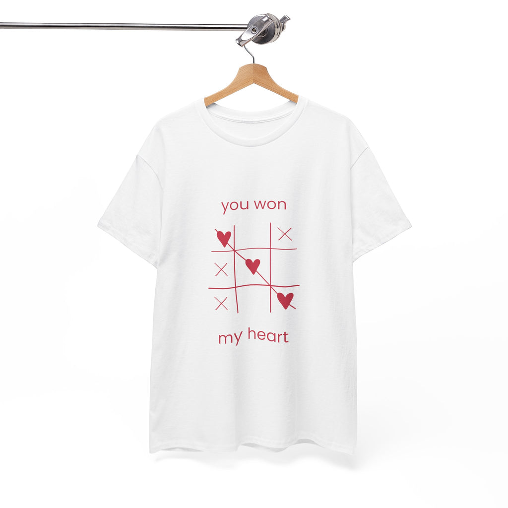 You Won My Heart Unisex Heavy Cotton Tee