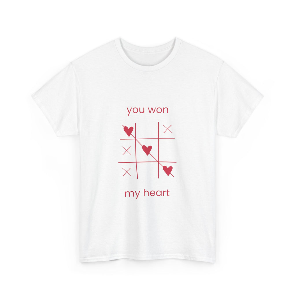 You Won My Heart Unisex Heavy Cotton Tee