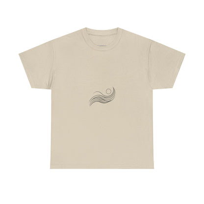 Unisex Heavy Cotton Tee - Sand