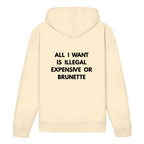 ST/ST Drummer Hoodie ILLEGAL OR BRUNETTE